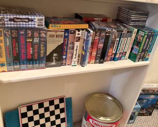 VHS & CDs