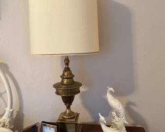 Stiffel Brass Lamps (pair available)