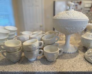Milk Glass Collection