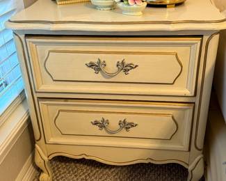 French Provincial Nightstands (pair available)