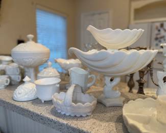 Milk Glass Collection