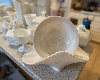 Milk Glass Collection