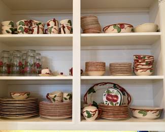 Franciscan Apple Dishes