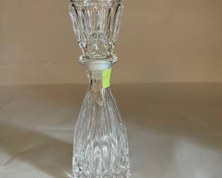 Shot glass on bottle