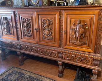 Amazing furniture and clocks