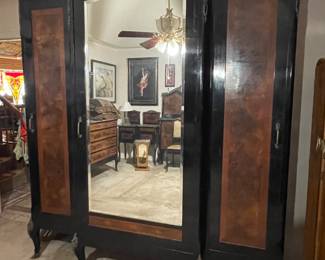 Gorgeous mirrored armoire