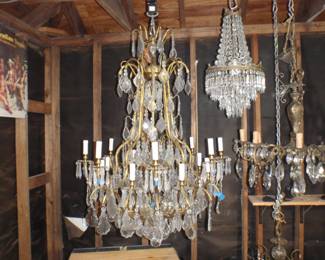 huge FAB chandeliers