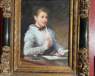 Gorgeous framed portrait