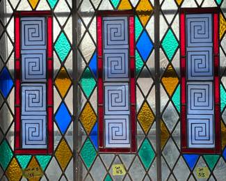 stained glass 3 pieces