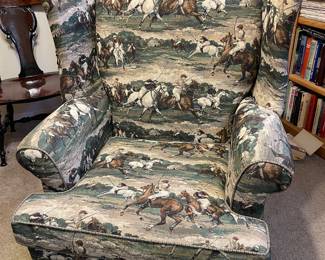 comfy wing back chair