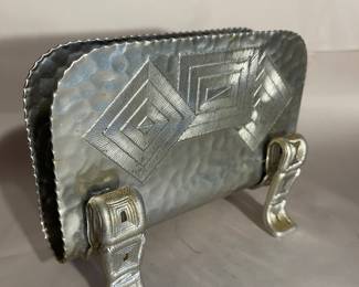 Aluminum napkin holder