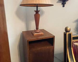 lamp and side table