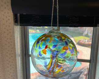 witch's ball for good luck