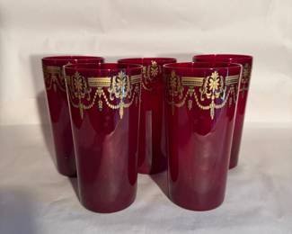 Gold embellished glasses