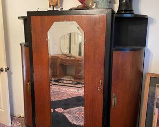 art deco wardrobe