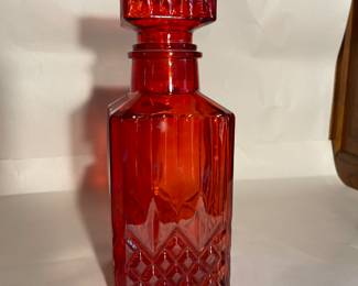 Red decanter