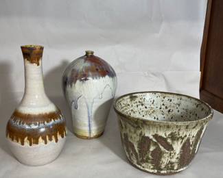 Hand made pottery
