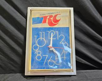Vintage Royal Crown Cola Advertisement Clock