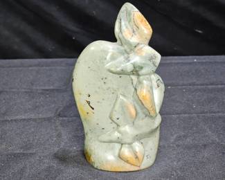 Inuit Carved Soap Stone Deer Figure