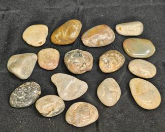 Tumbled Stones: Basic Granite, Quartzite, Agate