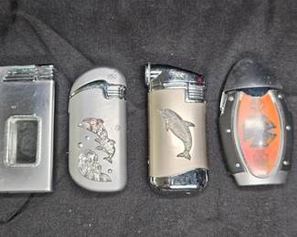 4 Novelty Butane Lighters