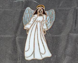 Stained Glass Angel Wall Hanging Ornament