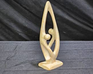 Carved Kenyan 10,000 Villages Soapstone Sculpture