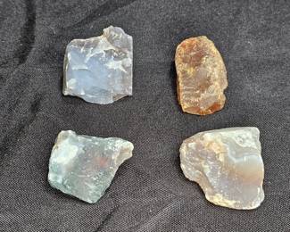 Raw Natural Bloodstone, Chert, Agate, & Chalcedony