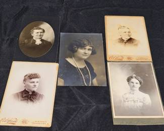 ATQ & VTG Photos of Ladies (1800's - early 1900s)