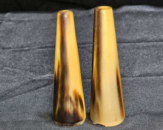 Dykehead Handmade Horn Salt & Pepper Shakers