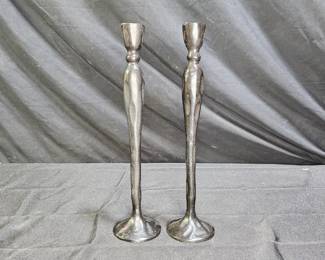 Pair of Wrought Iron Candler Stick Holders