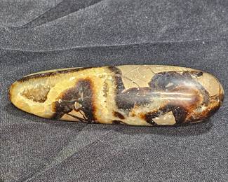 Large Cigar Shaped Piece of Septarian Stone