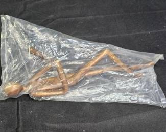 New in Package Soko Man Handles Brass Coat Hook'