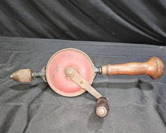 Vtg Millers Falls Egg Beater Style Hand Drill