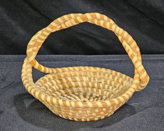Charleston Hand Woven Sweet Grass Basket