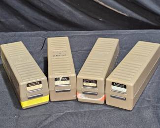 4 Vintage Kodak Ready File Kodaslide File Boxes