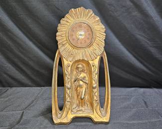 Vintage Gilt Bronze Art Nouveu Clock