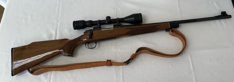 Remington Model 700 308win Bolt Action Rifle with Simmons 3x10 Variable Scope with Sling, Hard Case