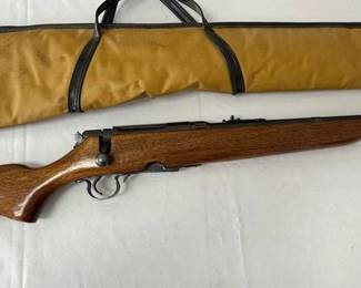 Savage Model 340A Bolt Action .30 30Cal Rifle, with Soft Case