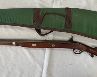 Western Arm Corp 54Cal Percussion Muzzle Loading Rifle with Soft Case