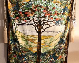 Tree of life hanging tapestry with beads & sequins (even more beautiful in real life!)