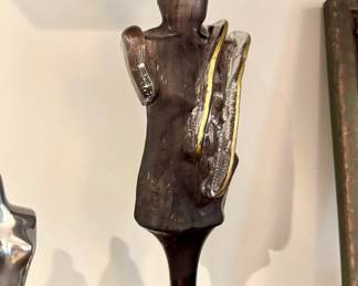 $120 - Artful, glass Perfume bottle - 16 inches