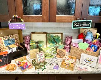 Shop the sale in person for ALL kinds of home decor and novelties! So many items are new in box! PERFECT for gift giving!