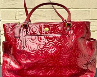 $60 - Coach leather satchel bag, like new condition!