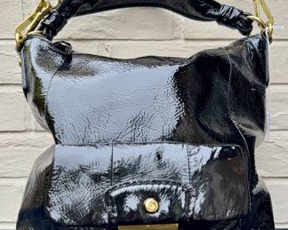 $80 - Coach black patent leather bag, like new condition!