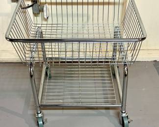 $10 - Utility cart on wheels.