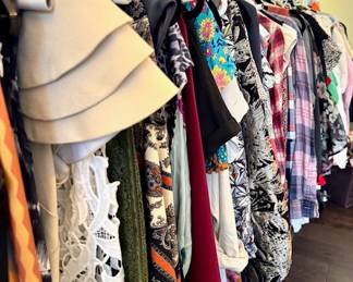 You will LOVE shopping this sale for a variety of designer clothing, sizes range from XS-M.