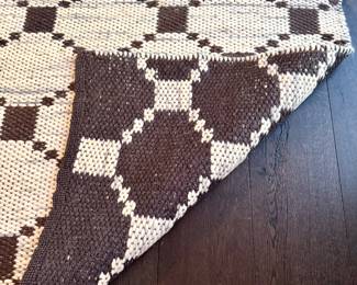 $1200 - Ben Soleimani for Restoration Hardware flat weave rug - 11x14