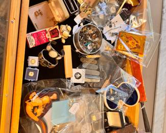 Gold to Sterling and everything packed gold  in between! 