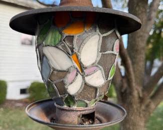 Because the birds deserve stained glass too